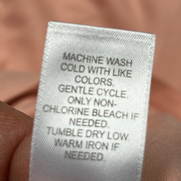 J. JILL Pure Jill Boatneck Layered 3/4 SLV Cotton Rich Peach Tunic SZ XL - Picture 11 of 15